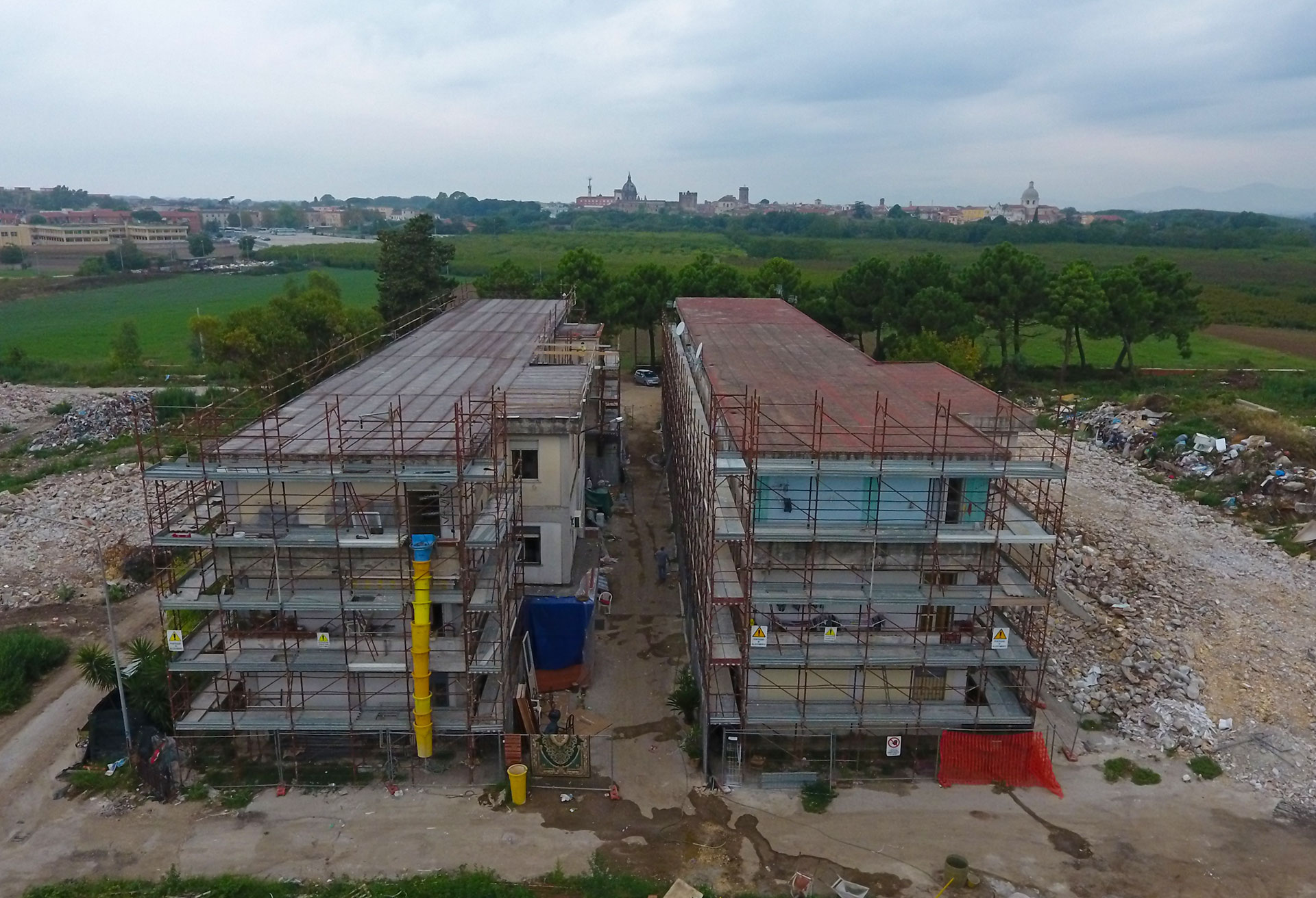 Trasformazione e bonifica area ex C.A.P.S a Capua